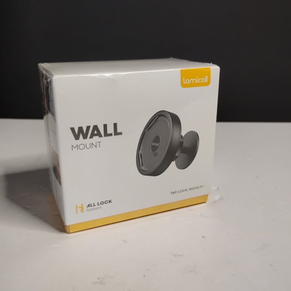 New Lamicall All Lock Wall Mount Kit with Dual Stage Lock, One-hand Operation